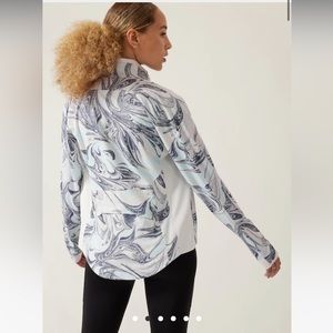 BRAND NEW IN PACKAGING Athleta Printed Run With It Jacket